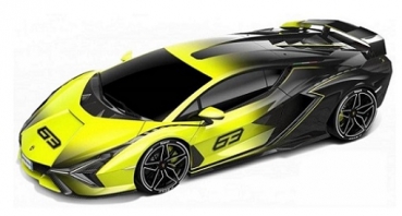 11100 Lamborghini Sian FKP 37 (Yellow Fade Color) 2020  1:18